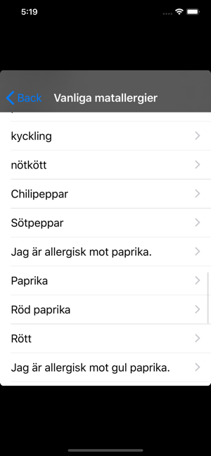 Food Allergies - Swedish(圖9)-速報App