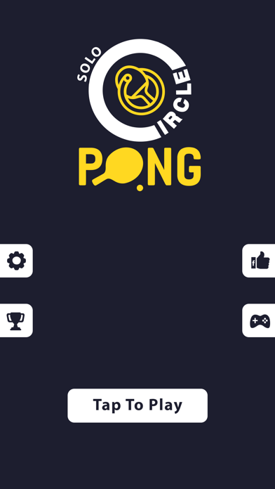 Screenshot #1 pour Solo Circle Pong