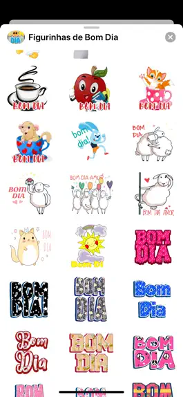 Game screenshot +90 Figurinhas de Bom Dia hack