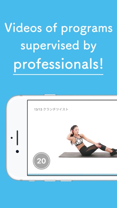 Fysta - Fitness video app Screenshot