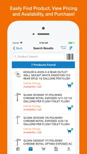 HJC Parts Express screenshot 2