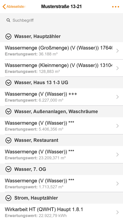 IngSoft InterWatt Mobile Screenshot