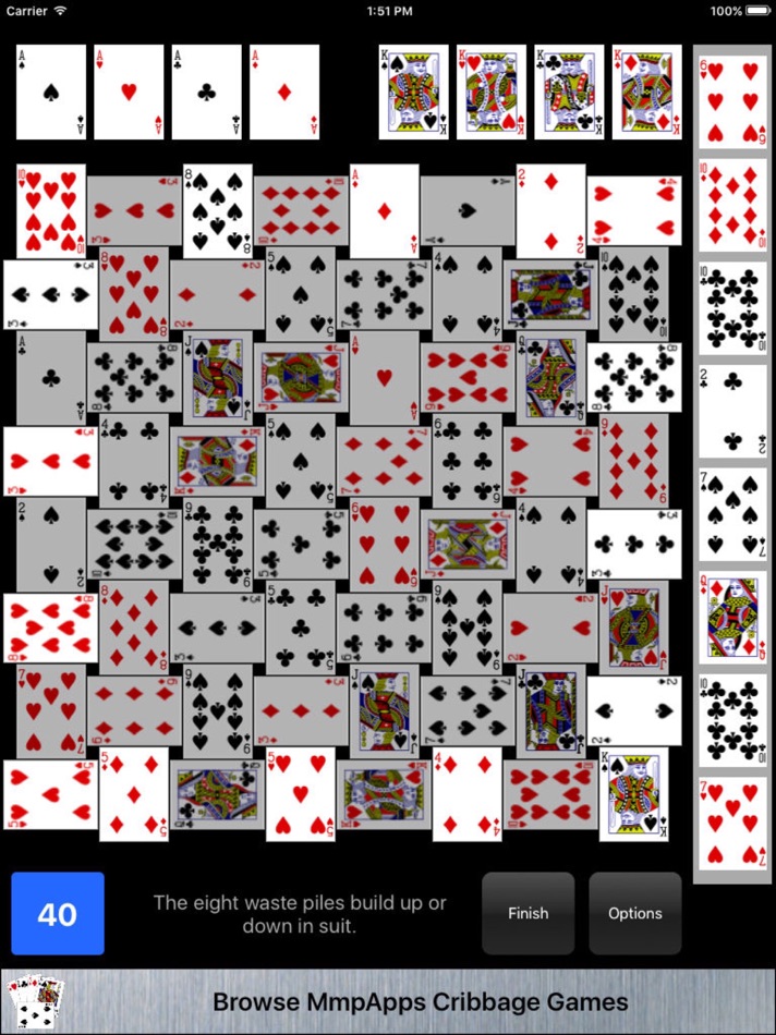 #4. Crazy Quilt Solitaire Classic (iOS) Με: MmpApps Corp.