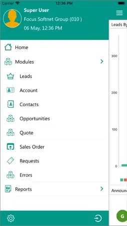 FocusCRM Cloud screenshot 1