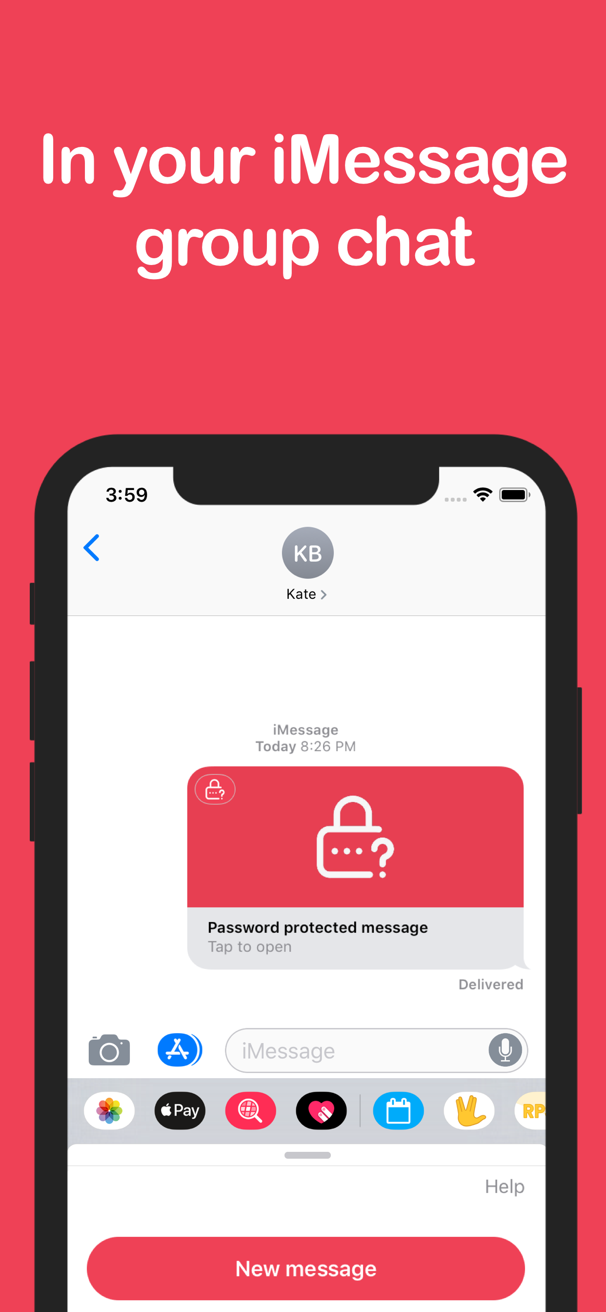 Password Encrypted Message
