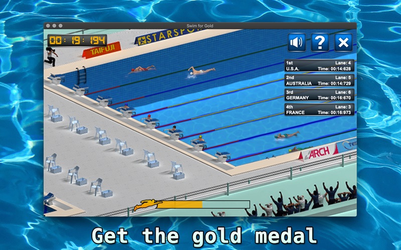 Screenshot #2 pour Swim for Gold