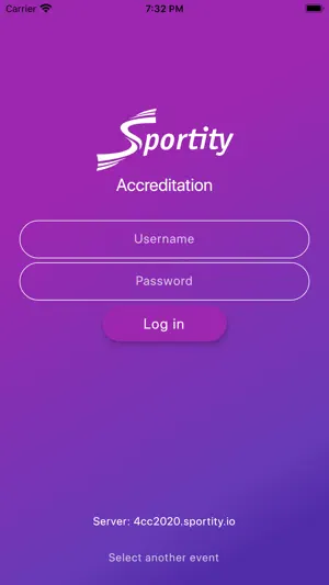 Accreditation screenshot 1