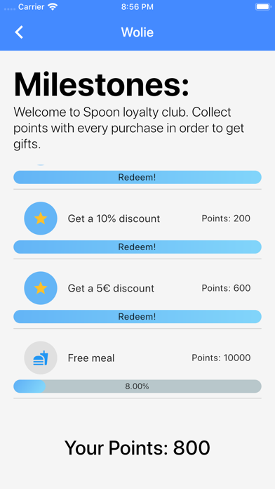 Wolie - Loyalty Programs App screenshot 2