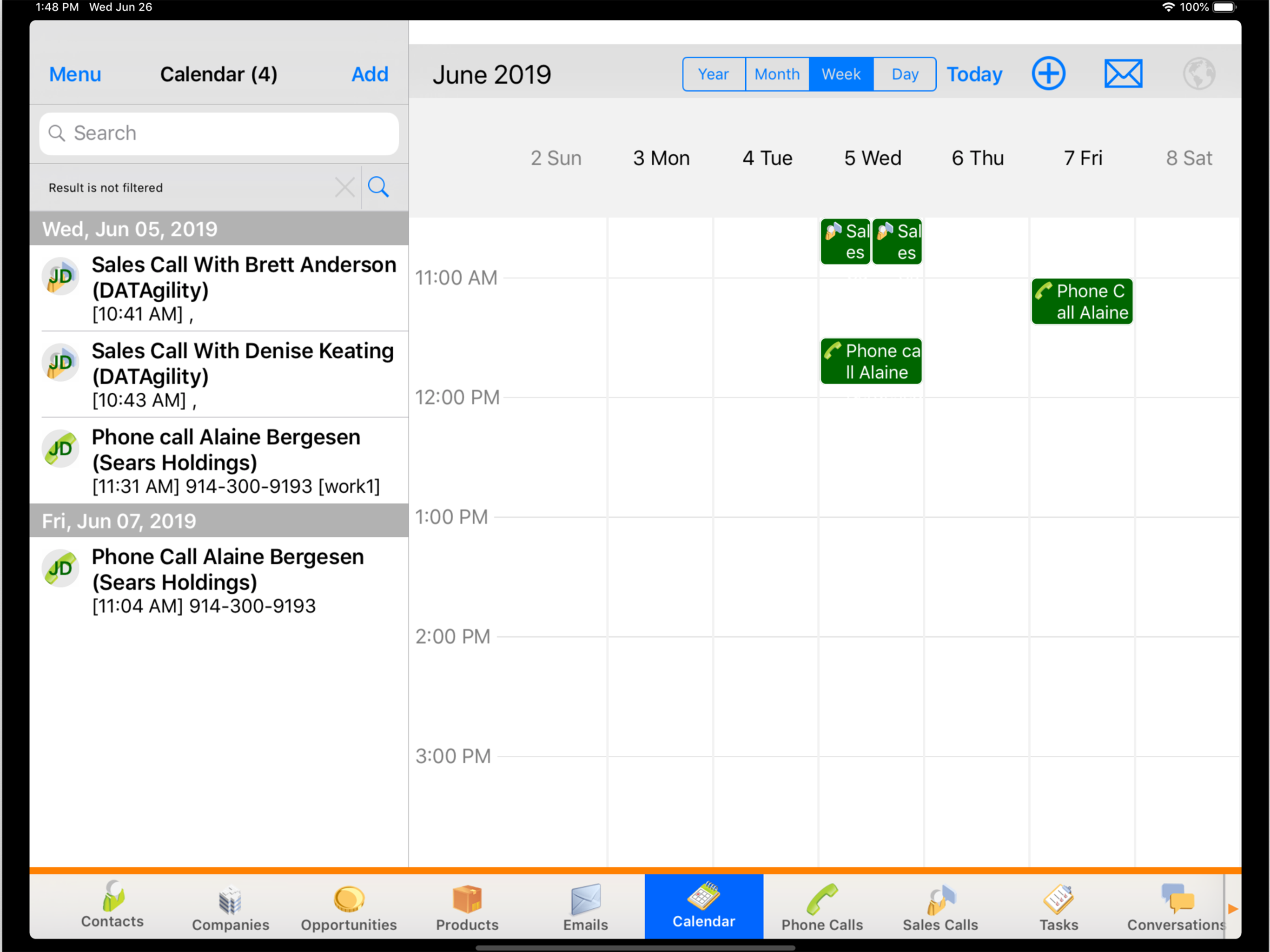 SalesNOW Mobile CRM screenshot 3