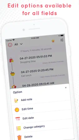 Timestamper: Activity Tracker screenshot 4