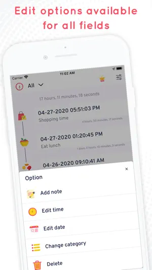 Timestamper: Activity Tracker screenshot 4