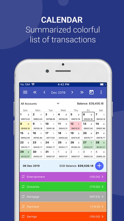 CalendarBudget: Money Planner