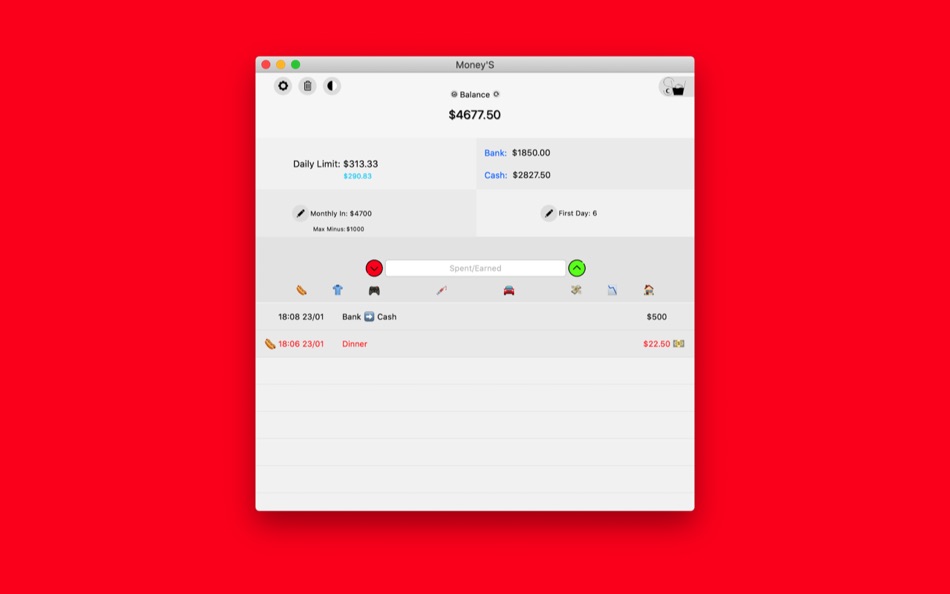 #8. Money'S (macOS) 由: Enes Akkus