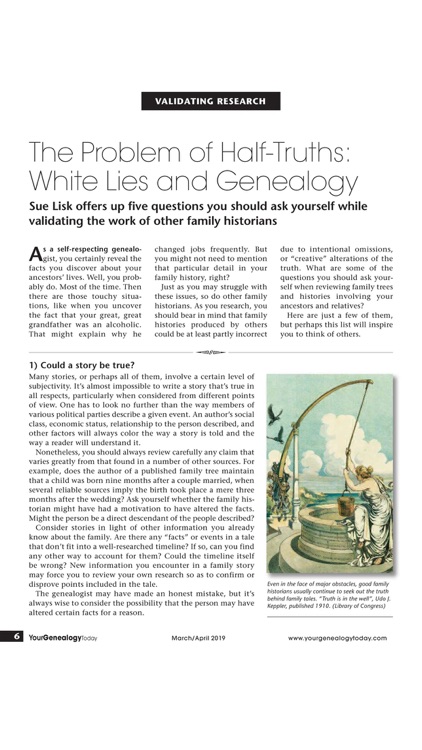 Your Genealogy Today