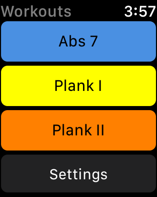 Abs (Watch) Workouts screenshot 6