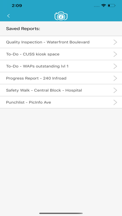 InfoPic - Reporting made easy iPhone screenshot 4 - Productivity app