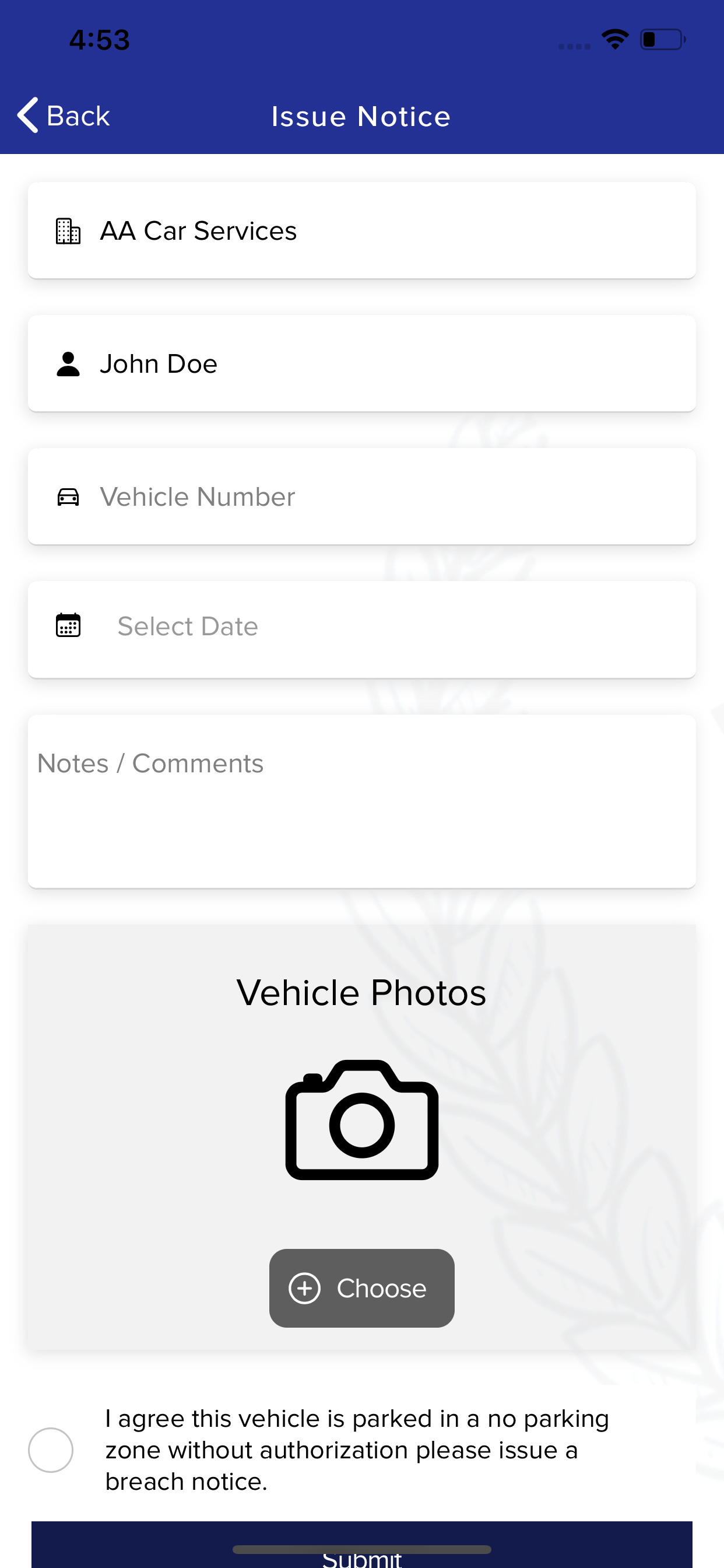 Parking Services Limited