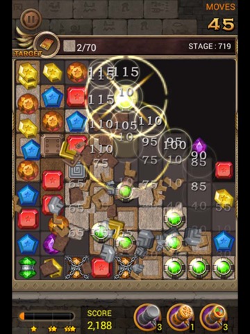 Jewels Temple Quest - Match 3のおすすめ画像4