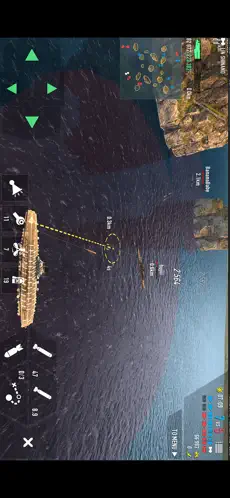 स्क्रीनशॉट 8 Battle of Warships: Naval Wars iphone