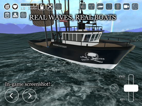 uCaptain: Boat Fishing Game 3Dのおすすめ画像2