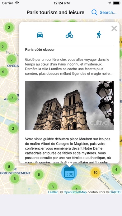 Screenshot #1 pour Paris Tourisme et Loisirs