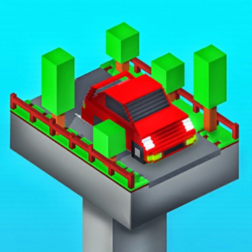 Crossy Bridge Blocky Game iOS App