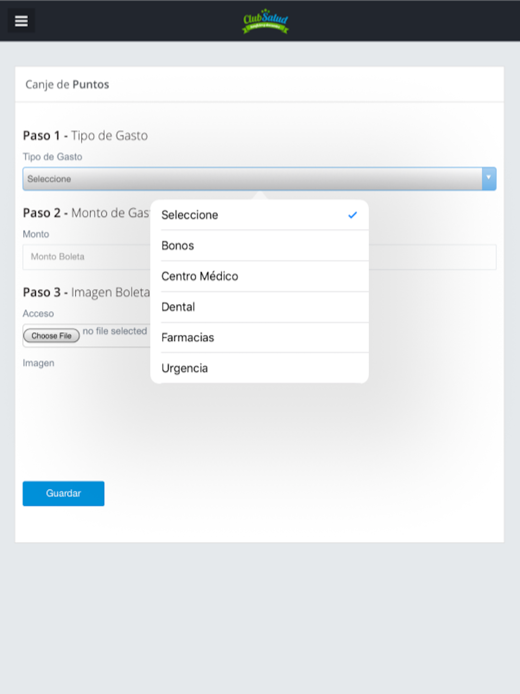 Club-Salud screenshot 2