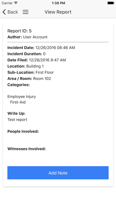 Screenshot #3 pour Incident Tracker