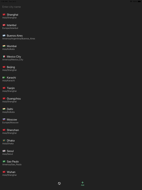 Screenshot #6 pour Timelines - Manage timezones