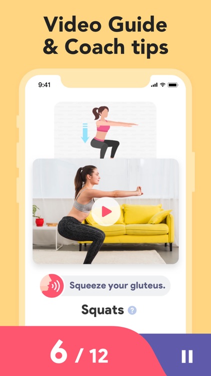 Workout for Women: Fit at Home screenshot-3