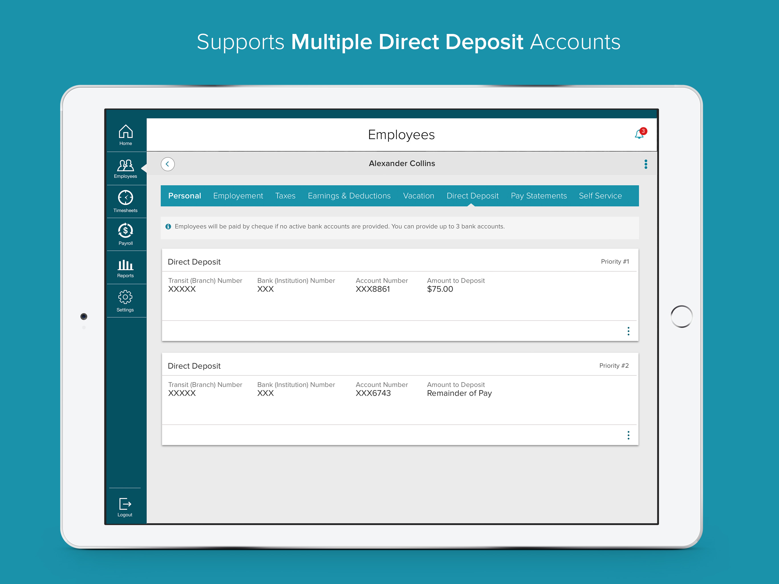 ADP Workforce Now On the Go screenshot 9