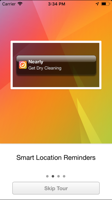 Screenshot #2 for Nearly - Location Reminders