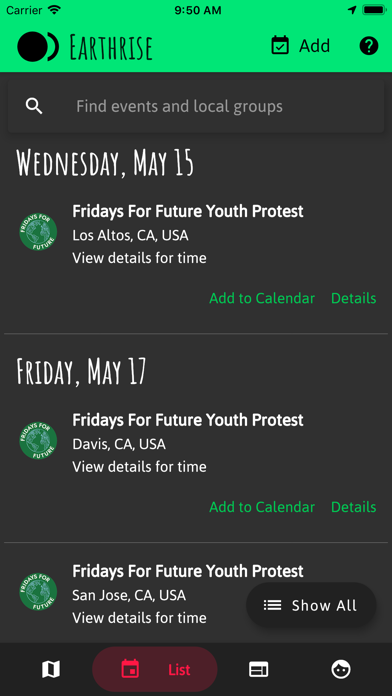 App screenshot