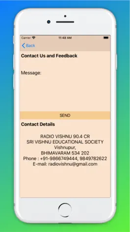 Game screenshot Radio Vishnu apk