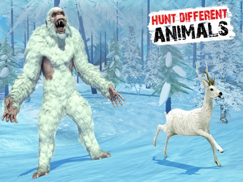Yeti Monster 3D Hunting Gameのおすすめ画像4