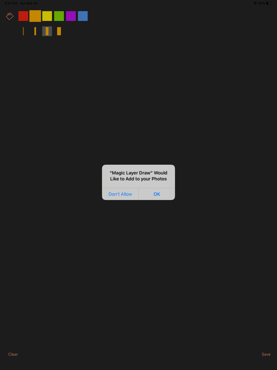 iPad screenshot