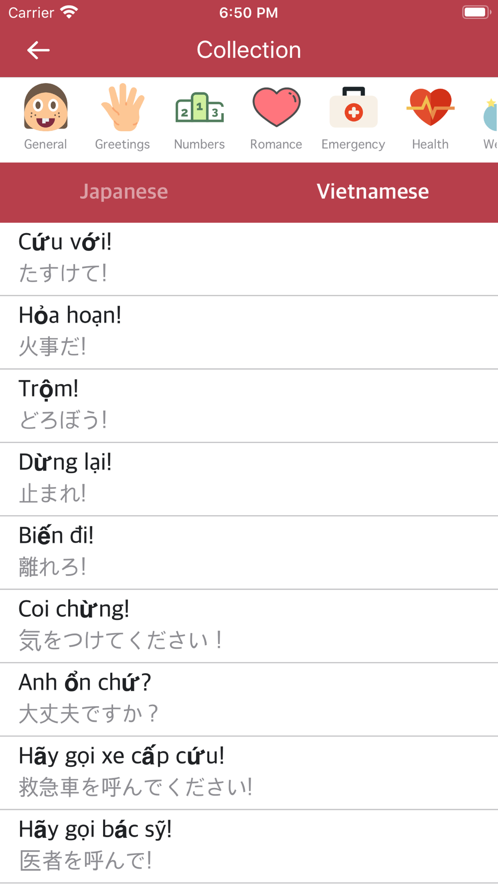 Japanese Vietnamese Free Download App for iPhone - STEPrimo.com