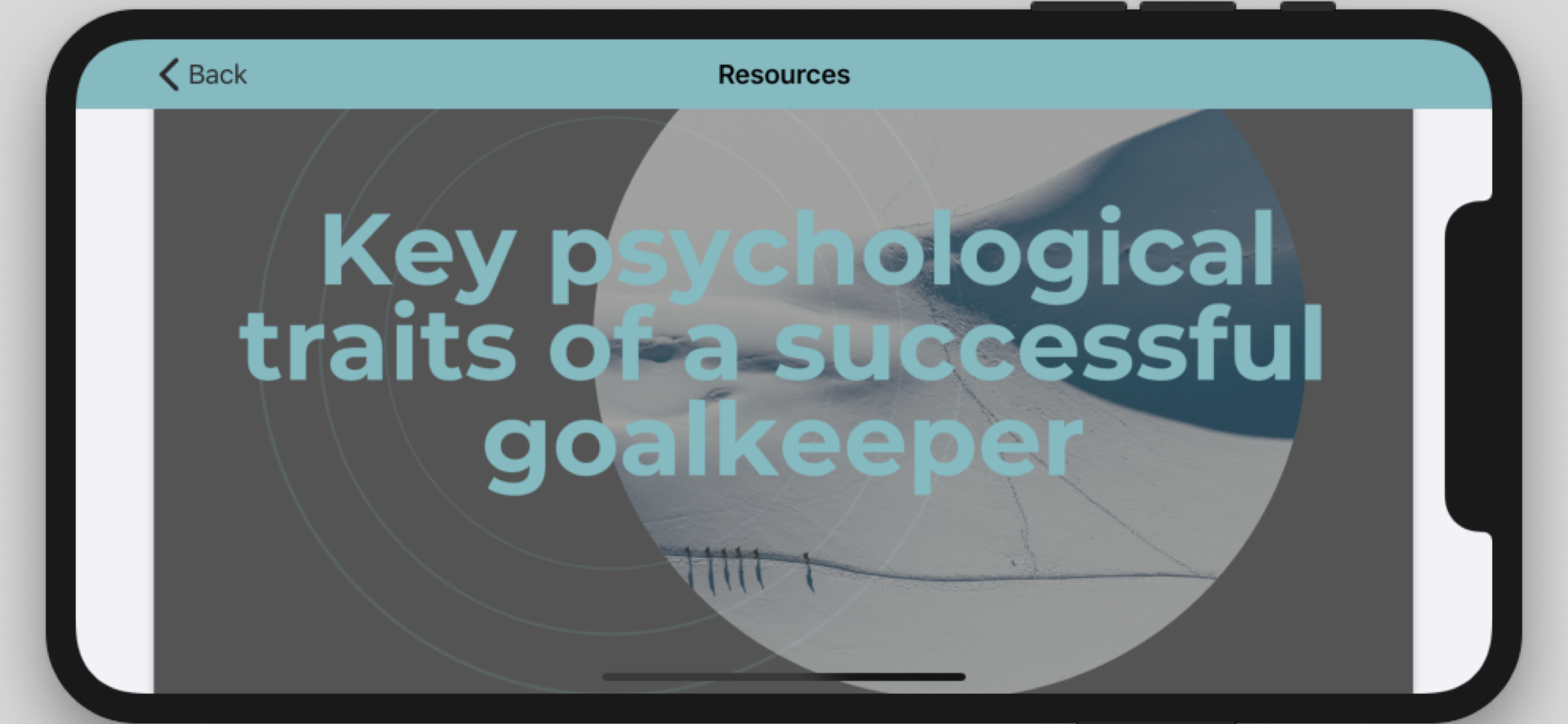 Football Sessions Goalkeeping