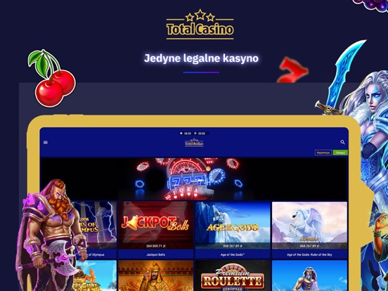 Total Casino Gry Online Slots iPad screenshot 1