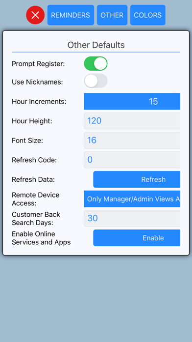 App screenshot
