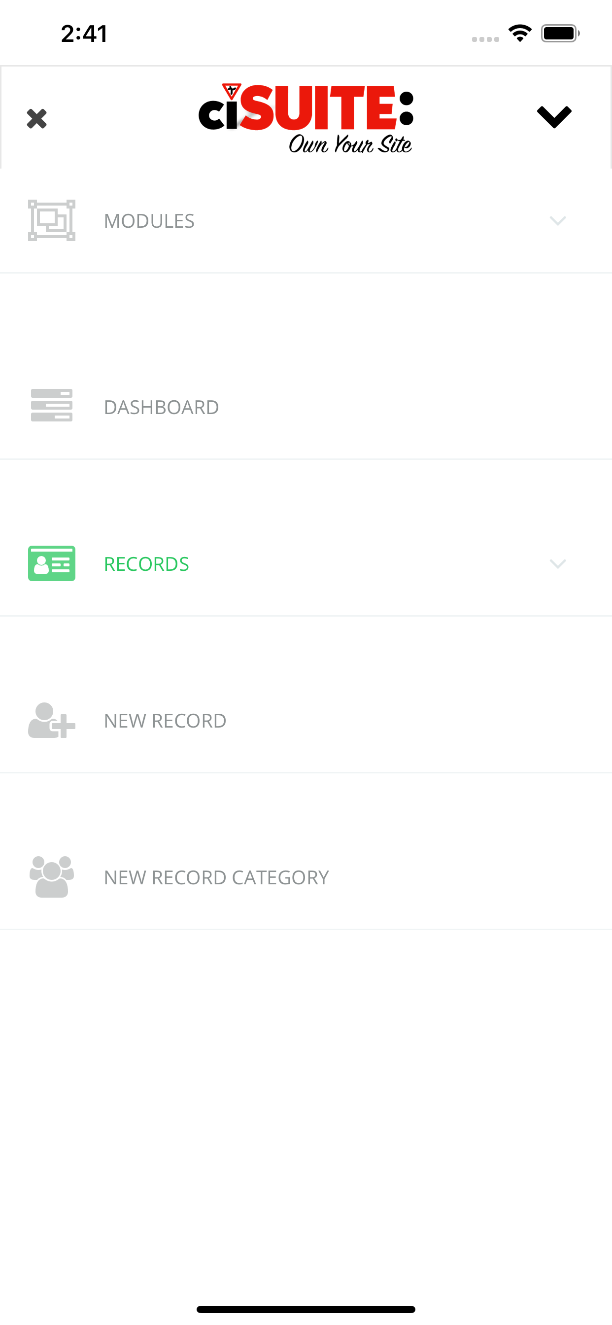 ciSUITE: Administrator screenshot 3