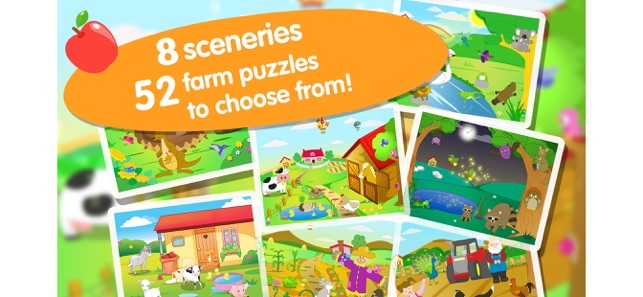 Farm Jigsaw Puzzles 123 - Fun Learning Puzzle Game for  Kids::Appstore for Android
