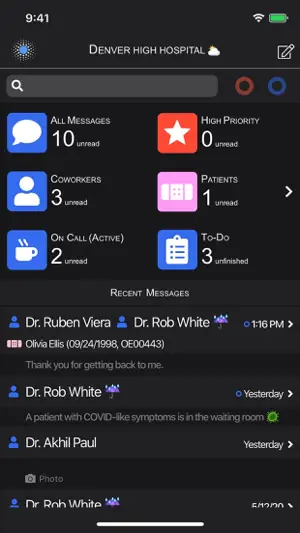 endlink® Secure Messenger screenshot 1