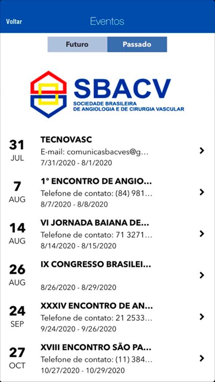 SBACV na sua mão