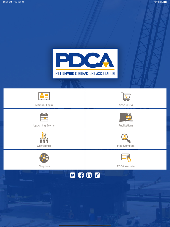 PDCA iPad screenshot 1 - Business app