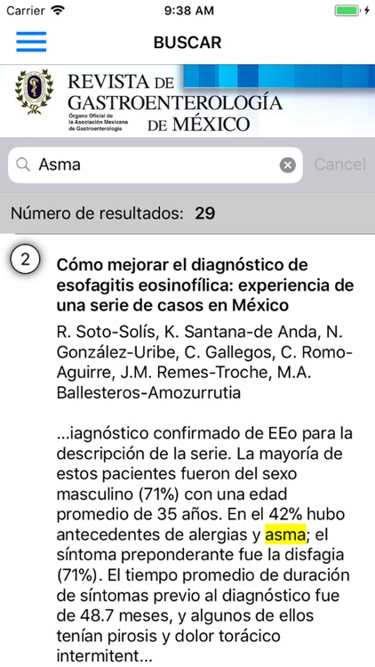 Rev. Gastroenterología Mexico screenshot-4