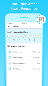 Daily Reminder + Water Tracker screenshot
