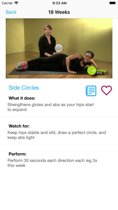 Screenshot #3 pour Oh Baby! Pregnancy Exercise