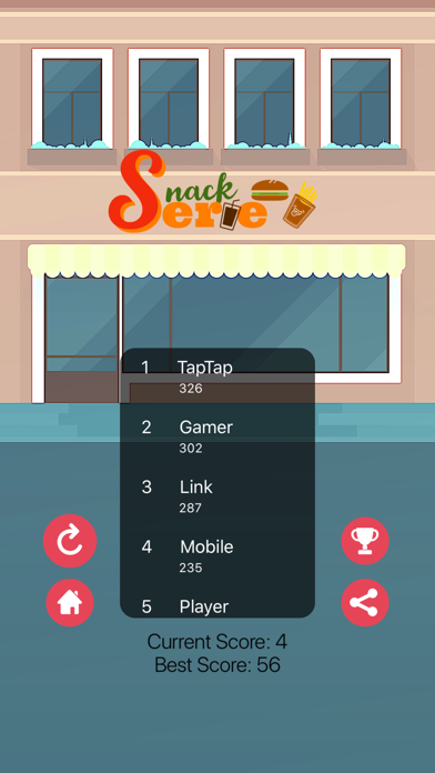 Snack Serve -Tap Game screenshot 3