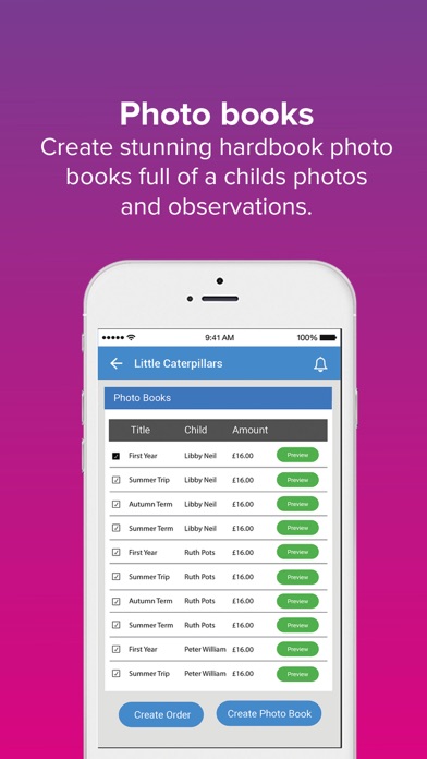 Capture for Nurseries Screenshot